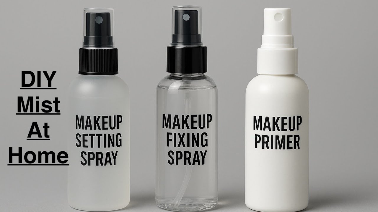 Makeup Setting, Fixing & primer Sprays difference #Ultimate Comparison#viral #DIY spray at home 