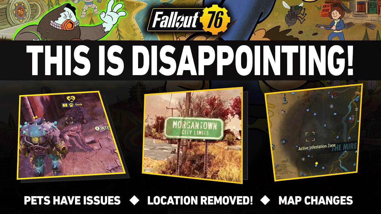 Это перебор? НОВЫЕ изменения карты + полная переработка заражения в Fallout 76
