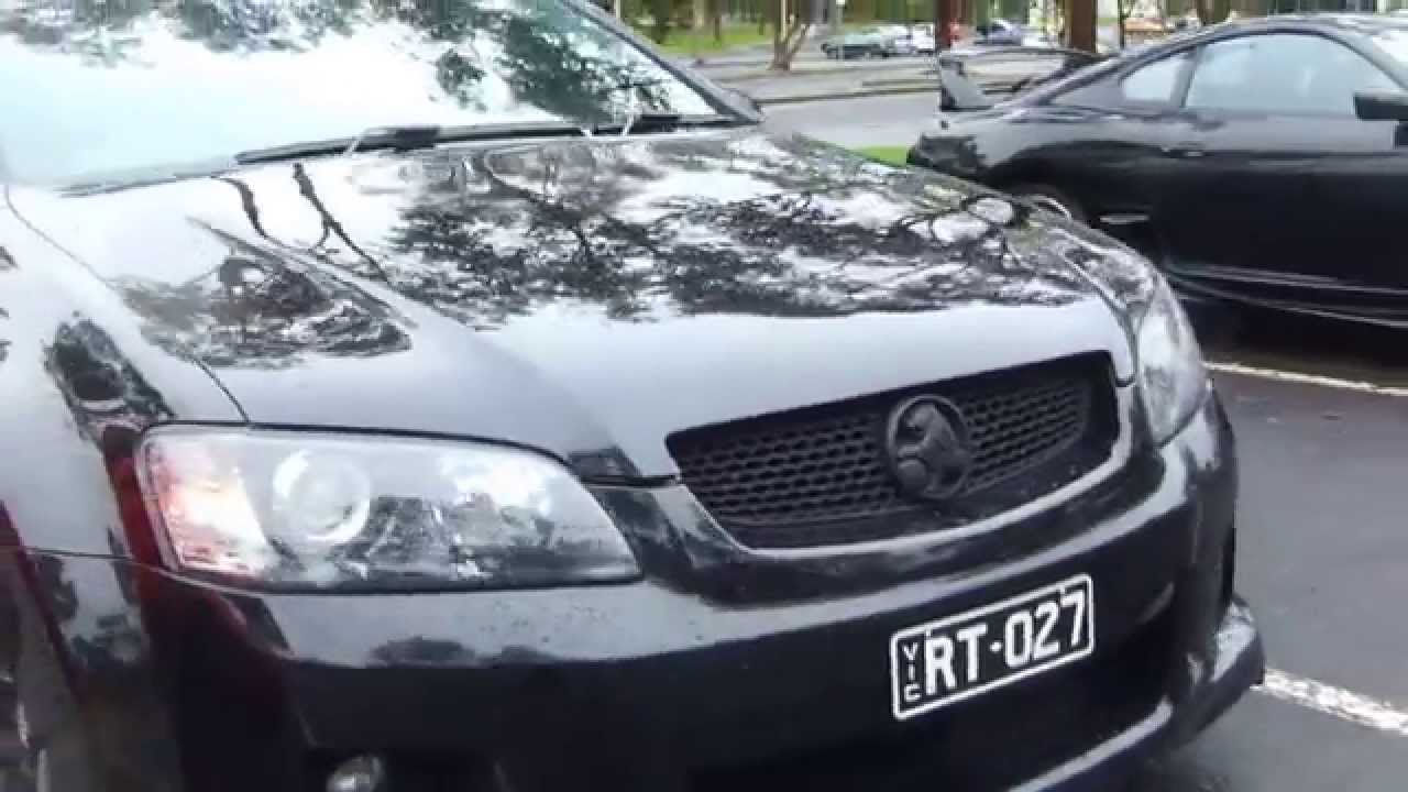 VE SS COMMODORE tuff BLACK aussie muscle