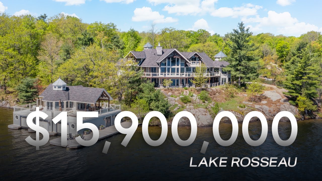 Incredible $16M Family Estate on Lake Rosseau