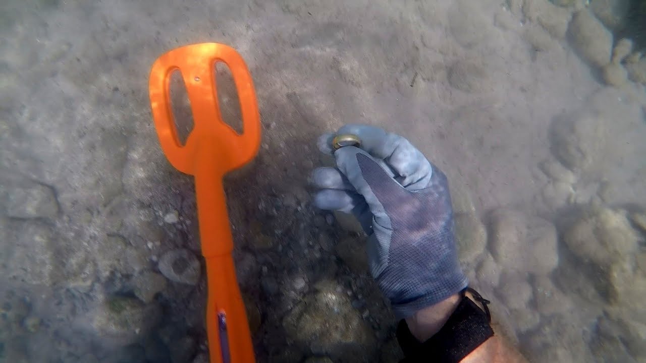 Metal Detecting Scuba Tector Hits Gold!
