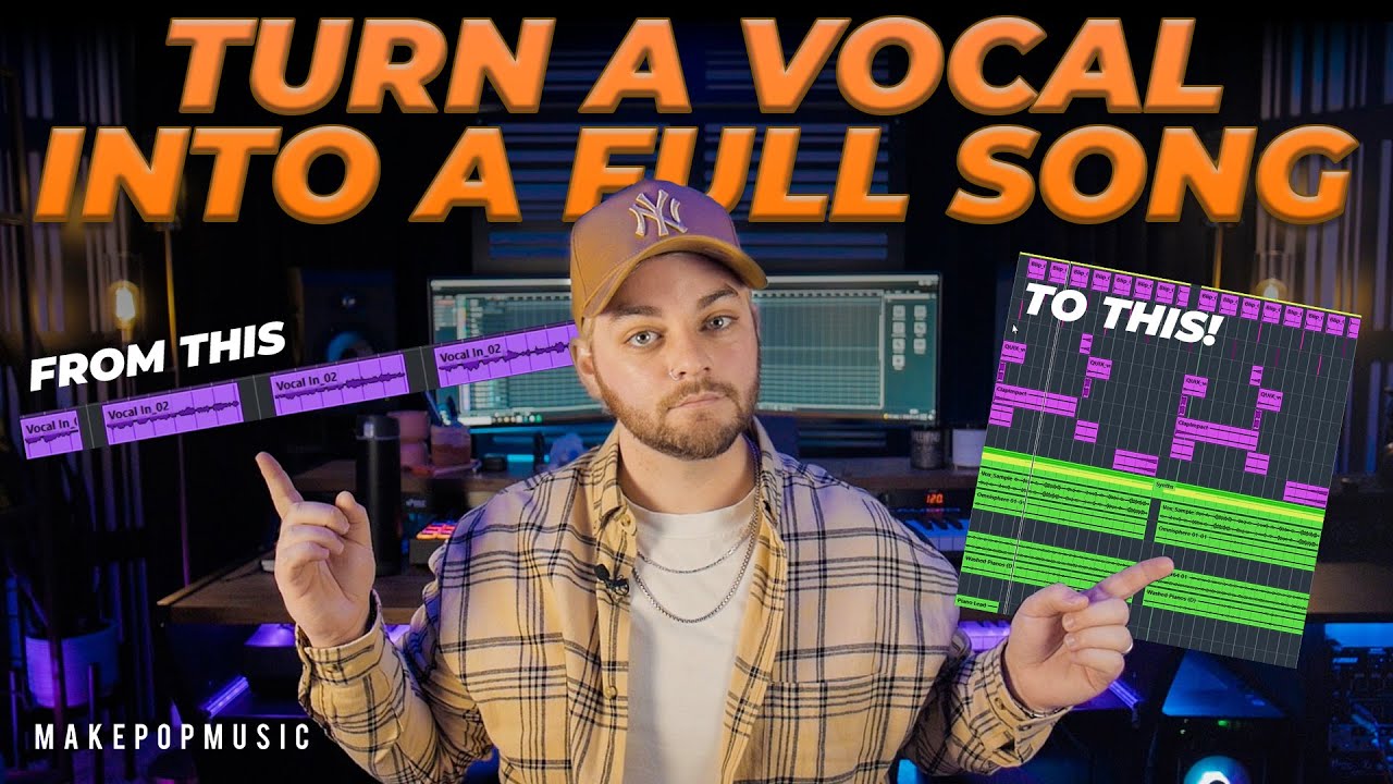 How to Produce a Song From a Vocal Idea or Acapella!  | Make Pop Music
