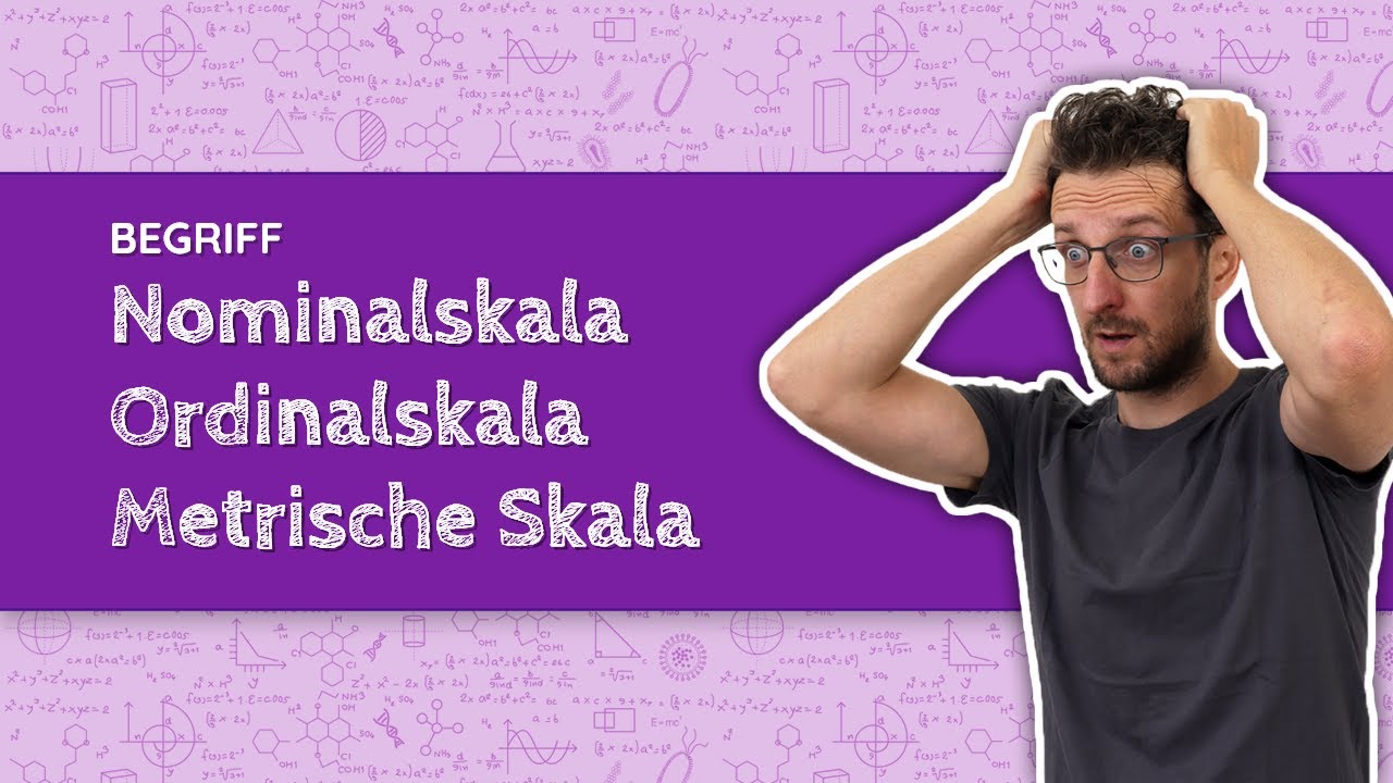 Statistik - Nominalskala, Ordinalskala & metrische Skala