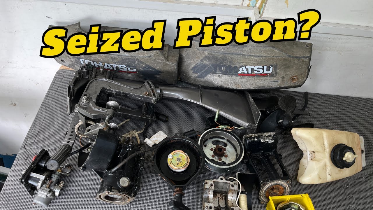 Reviving a Rusty Tohatsu Outboard from the Dead - Part 1 