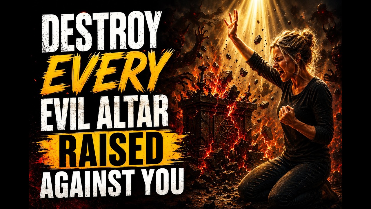 Deliverance Prayer | Destroy Every Evil Sacrifice Offered On An Evil Altar Against You