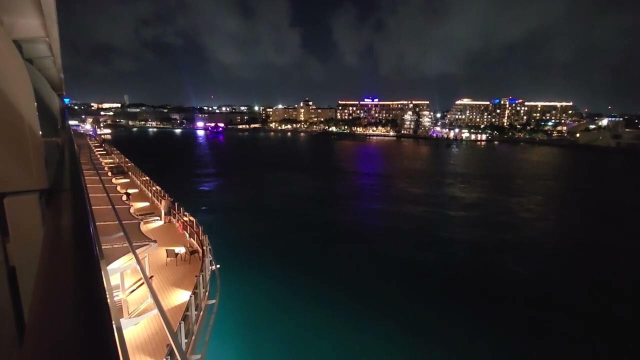 MSC Seashore Nassau Bahamas port spin