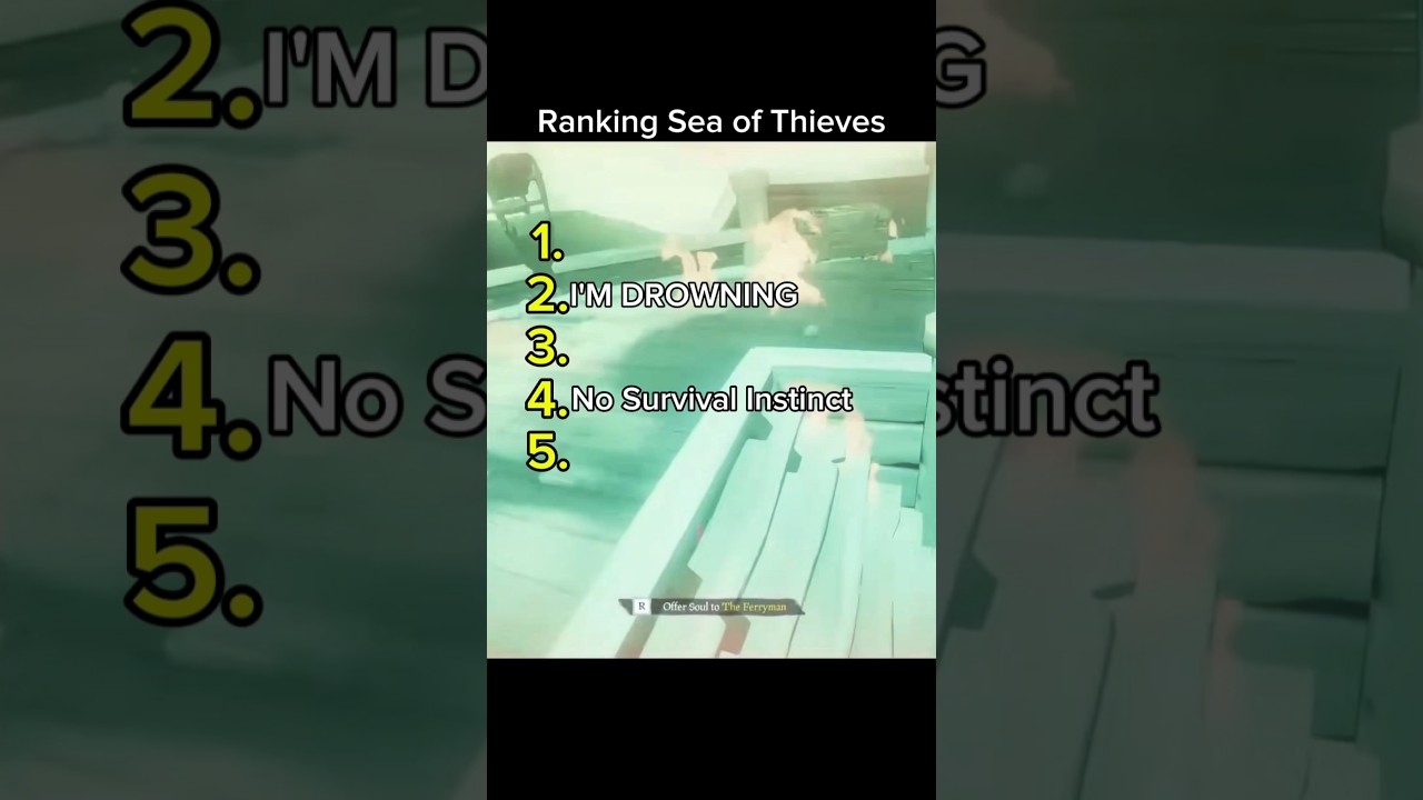 Ranking Funniest Sea of Thieves Moments ‼️