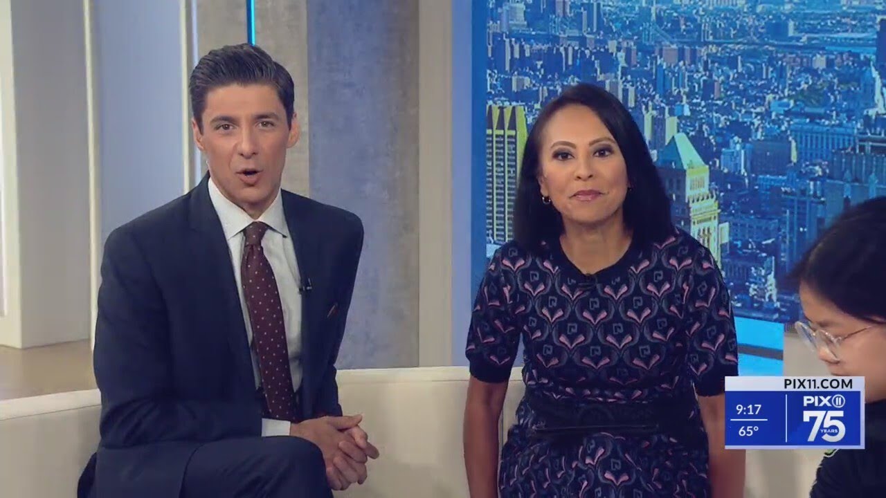 New Jersey speedcuber Dana Yi shows PIX11 how to solve the Rubik's Cube