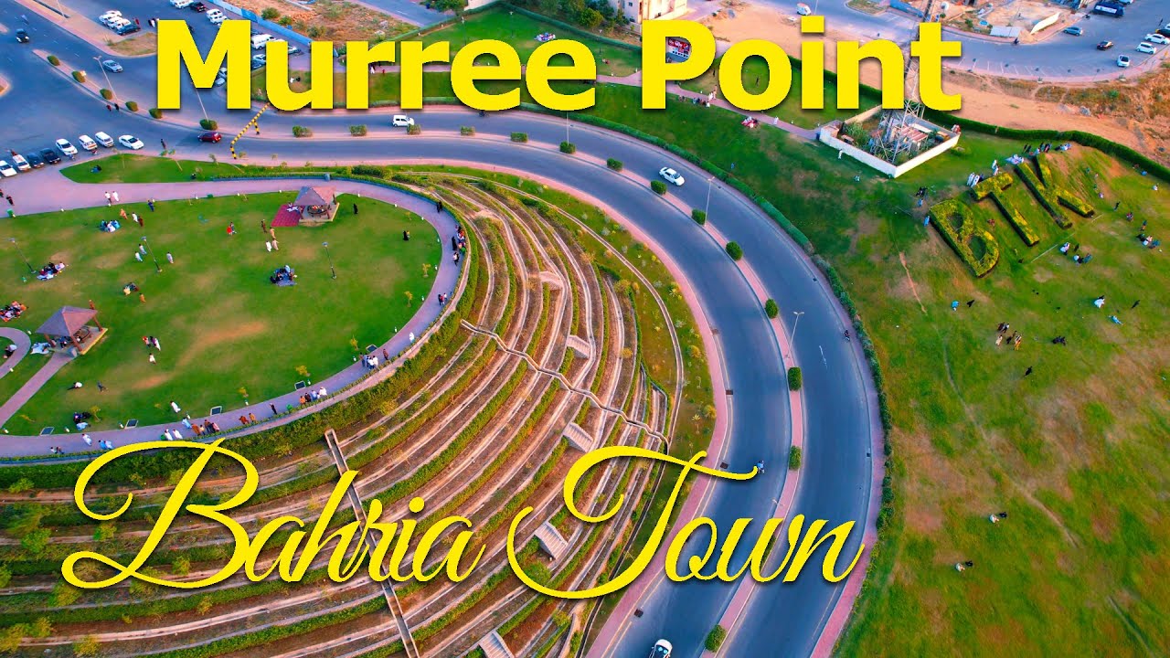 Murree Point Bahria Town Karachi- Drone View