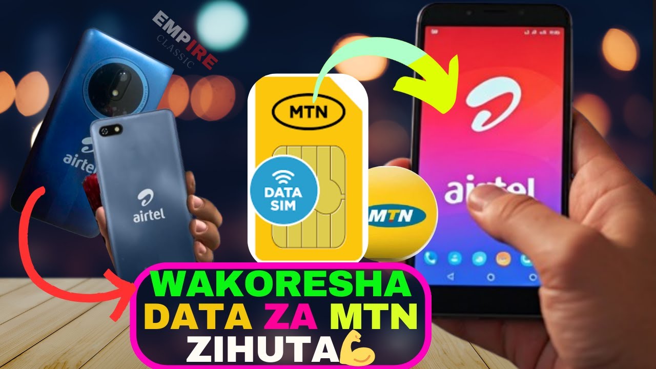 AIRTEL IMAGINE DATA ZA MTN UKO WAKORESHA MEGA ZA MTN MURI YA IMAGINE