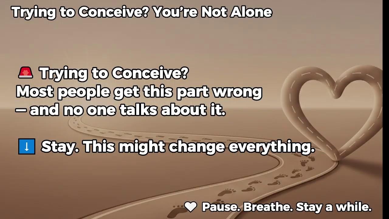 A Quiet TTC Support Space 🤍 | Trying to Conceive? You’re Not Alone