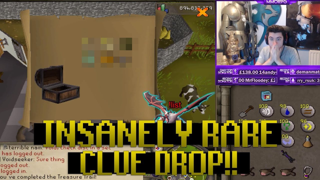 Runescape Highlights - Insane Rare Clue Drop, Worst Pkers Ever, Huge PvP Specs!! Jagex OSRS