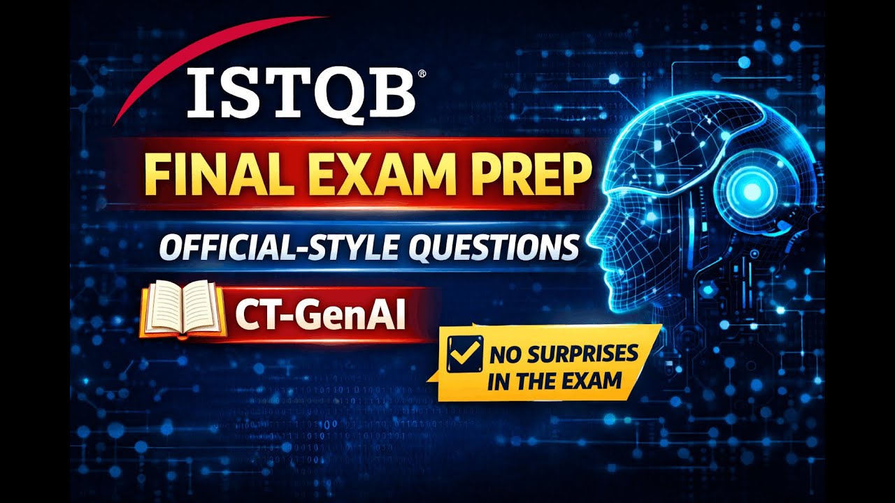 ISTQB CT-GenAI FINAL EXAM PREP | Official-Style Questions & Explanations