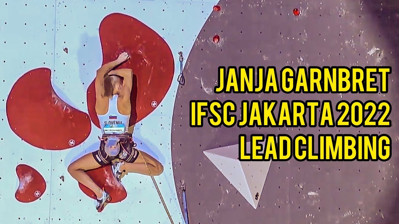 Janja Garnbret - IFSC Jakarta 2022 | lead climbing