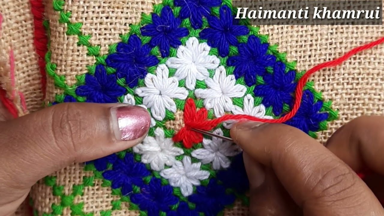 New cross stitch flower vorat ason design, bokul ful ason design,sitting mat design,