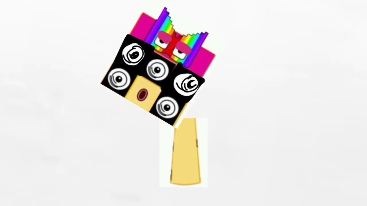 Sprunki OC phase 4 twenty eight numberblocks from @cactukk