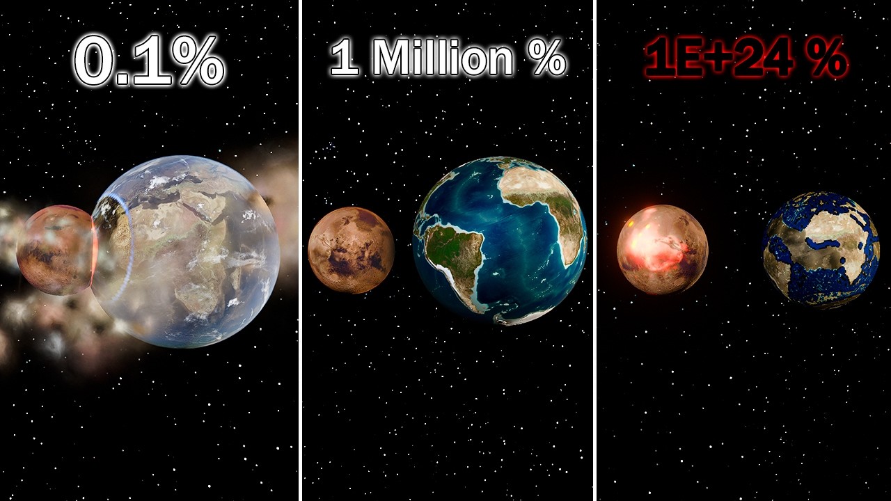 Hand-Sized Earth vs Mars — Same Mass, Total Destruction