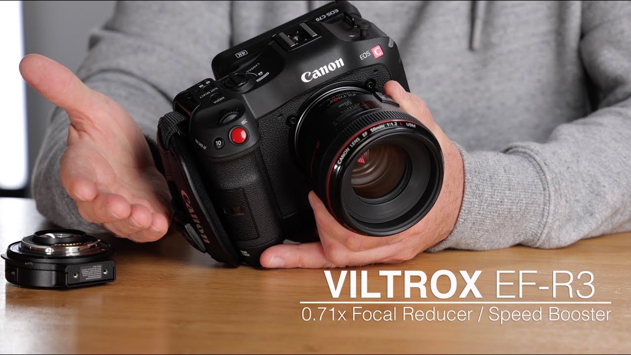 Full Frame Canon C70 / Red Komodo - VILTROX EF-R3 SpeedBooster