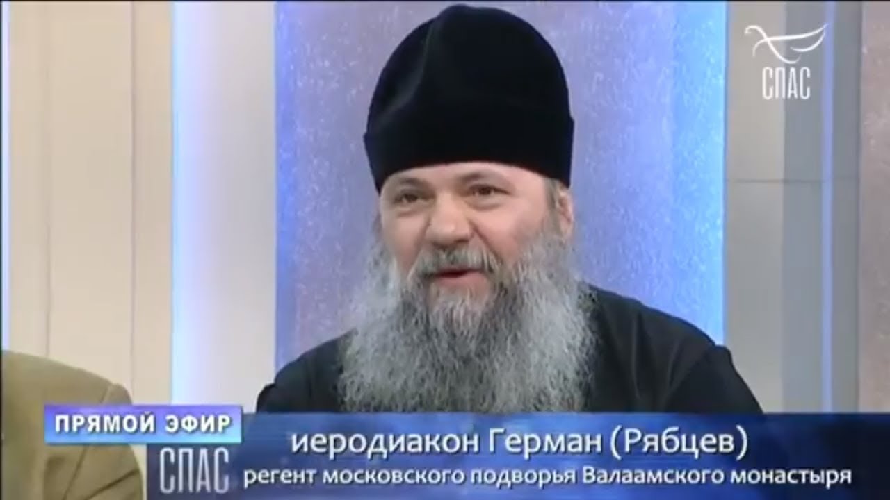 Иеродиакон Герман (Рябцев), регент хора Московского подворья Валаамского монастыря в эфире ТК 