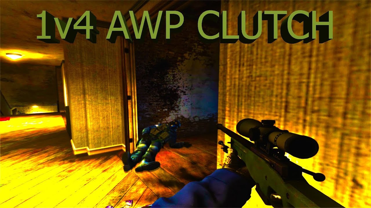 Sick 1v4 Awp Clutch (CSGO)