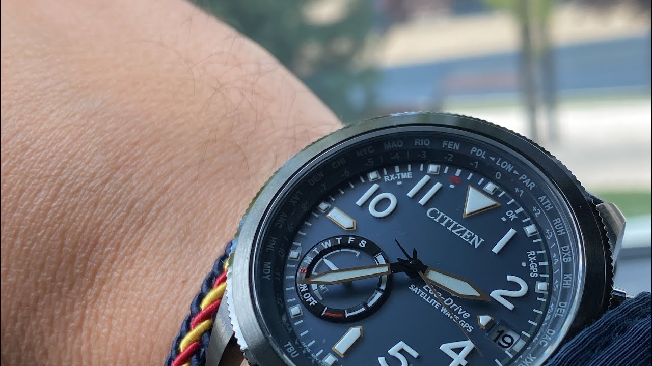 Citizen Promaster Satellite Wave GPS F150