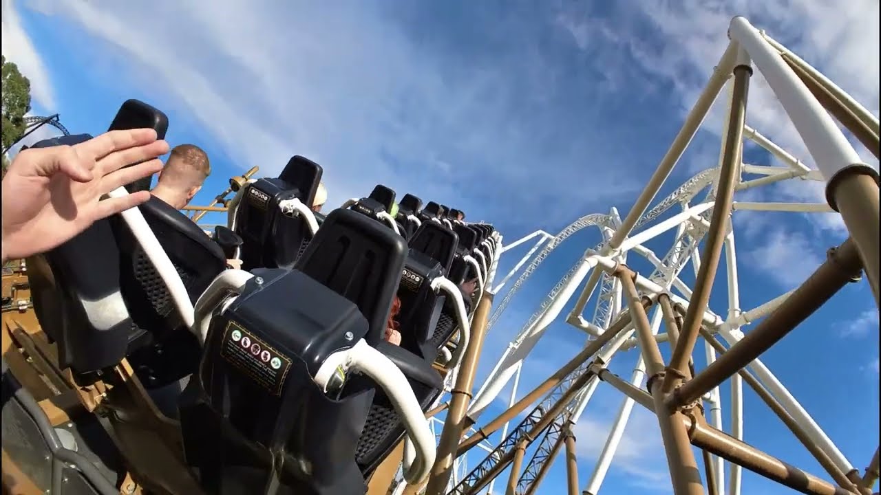Hyperia POV Back Row | Thorpe Park 🇬🇧