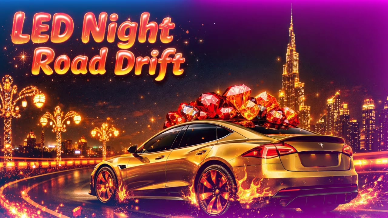 LED Night Road Drift ✨
