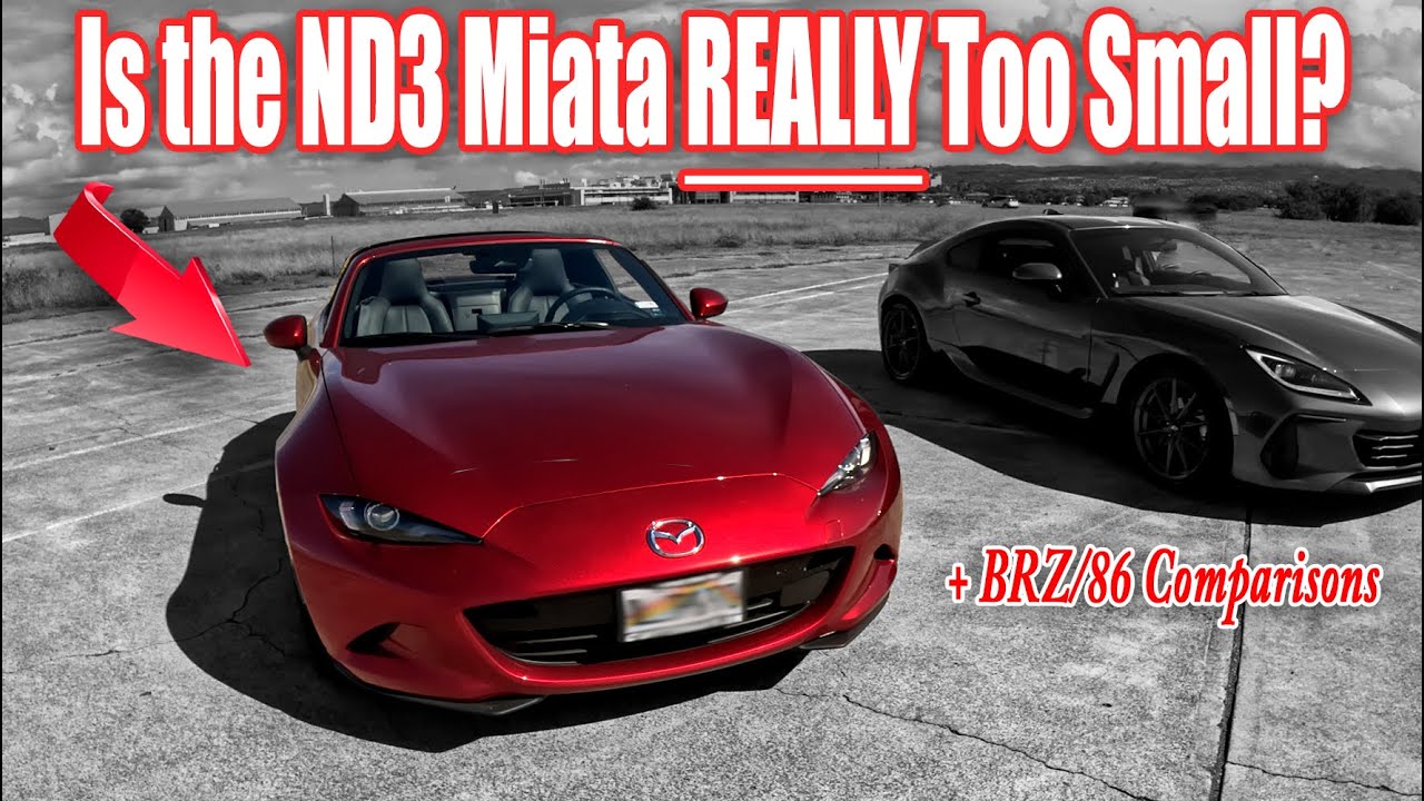 Обзор салона Mazda MX5 Miata ND3 + сравнение GR86 BRZ