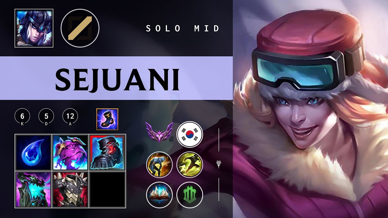 Sejuani Mid vs Mel - KR Master Patch 26.05