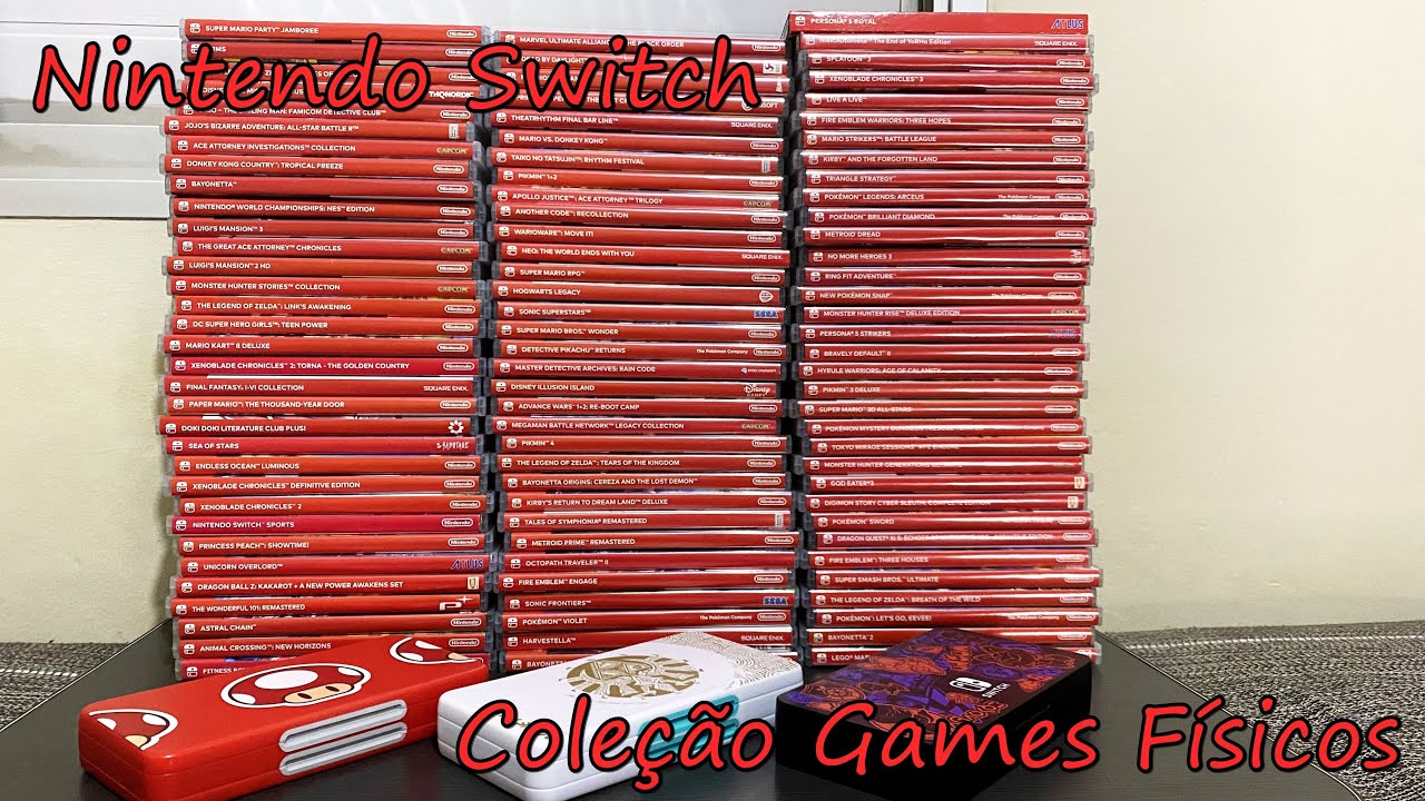 [Fe(r)eviews] Nintendo Switch - Coleção Games Mídia Física (Physical Games Collection)