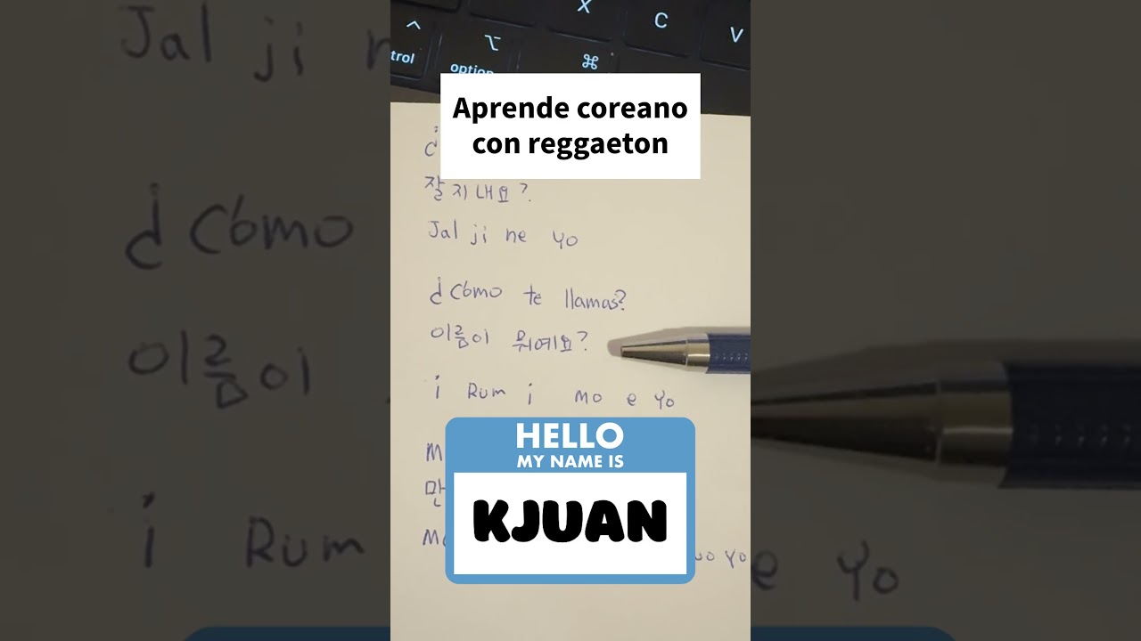 Siempre preguntan esto primero 🇰🇷 | Español → Coreano 