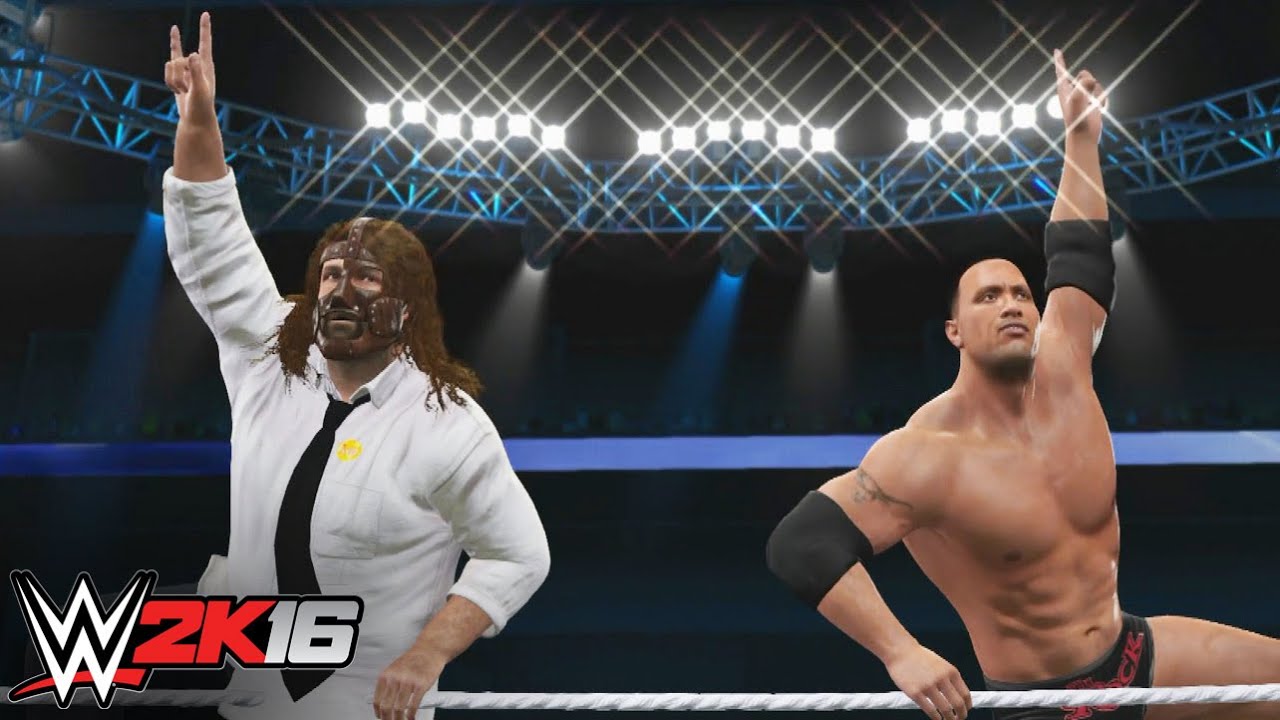 The Rock N' Sock Connection embrace the Power of Positivity: WWE 2K16 Entrance Mashup