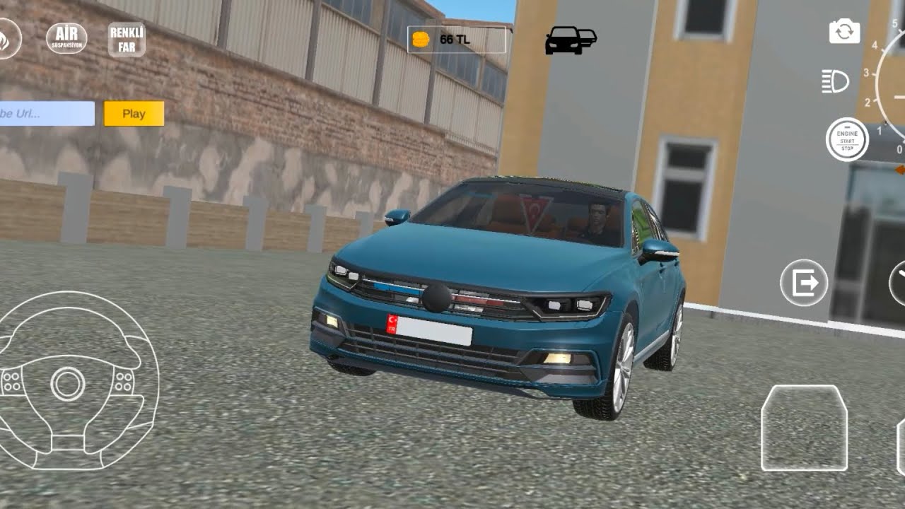 Modifiyeli Passat Purus Simulator Oyunu–Pasat City Araba Oyunu–Android gaming