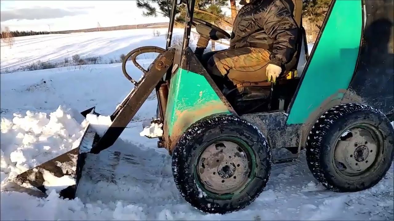 Самодельный электрический Bobcat