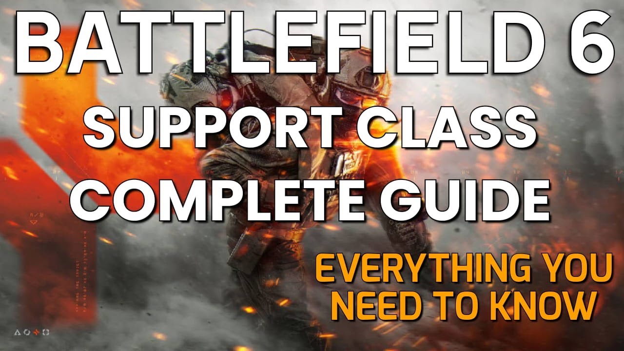 Полное руководство по классу поддержки в Battlefield 6