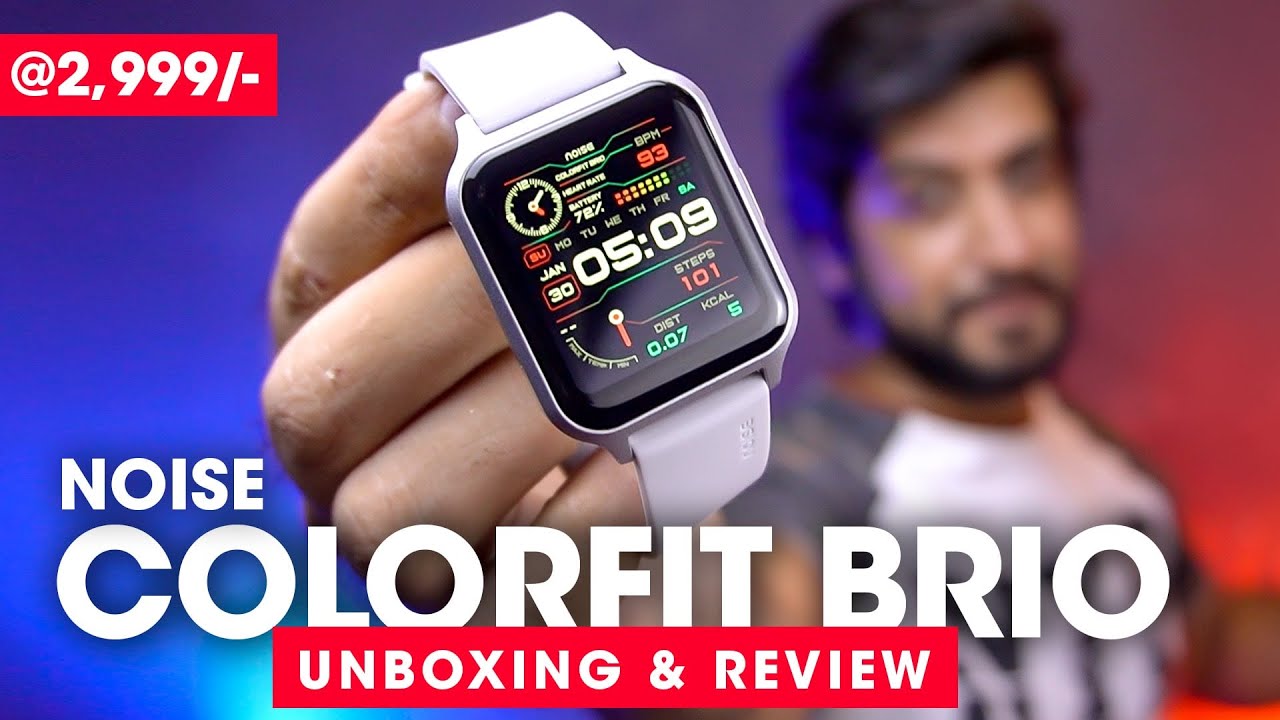 Noise Colorfit Brio Unboxing & Review ⚡️Best Smartwatch 2022 Under 3000 Rs (Hindi) #AmanDhingra
