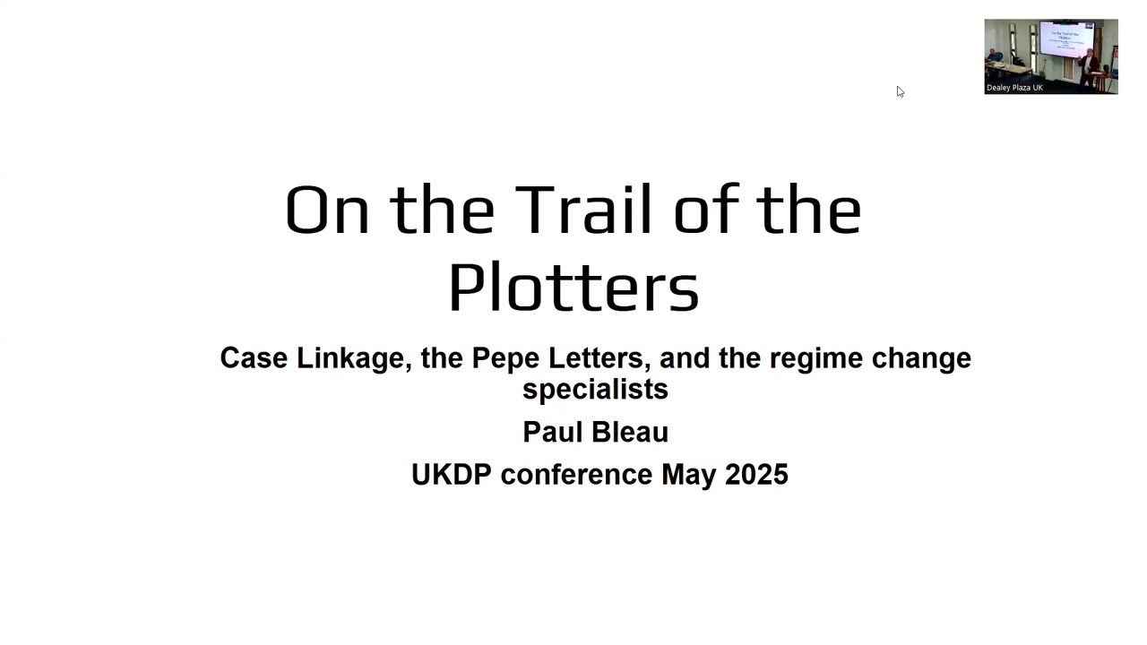 Paul Bleau DPUK Ashorne Hill Seminar Sunday 29th June 2025