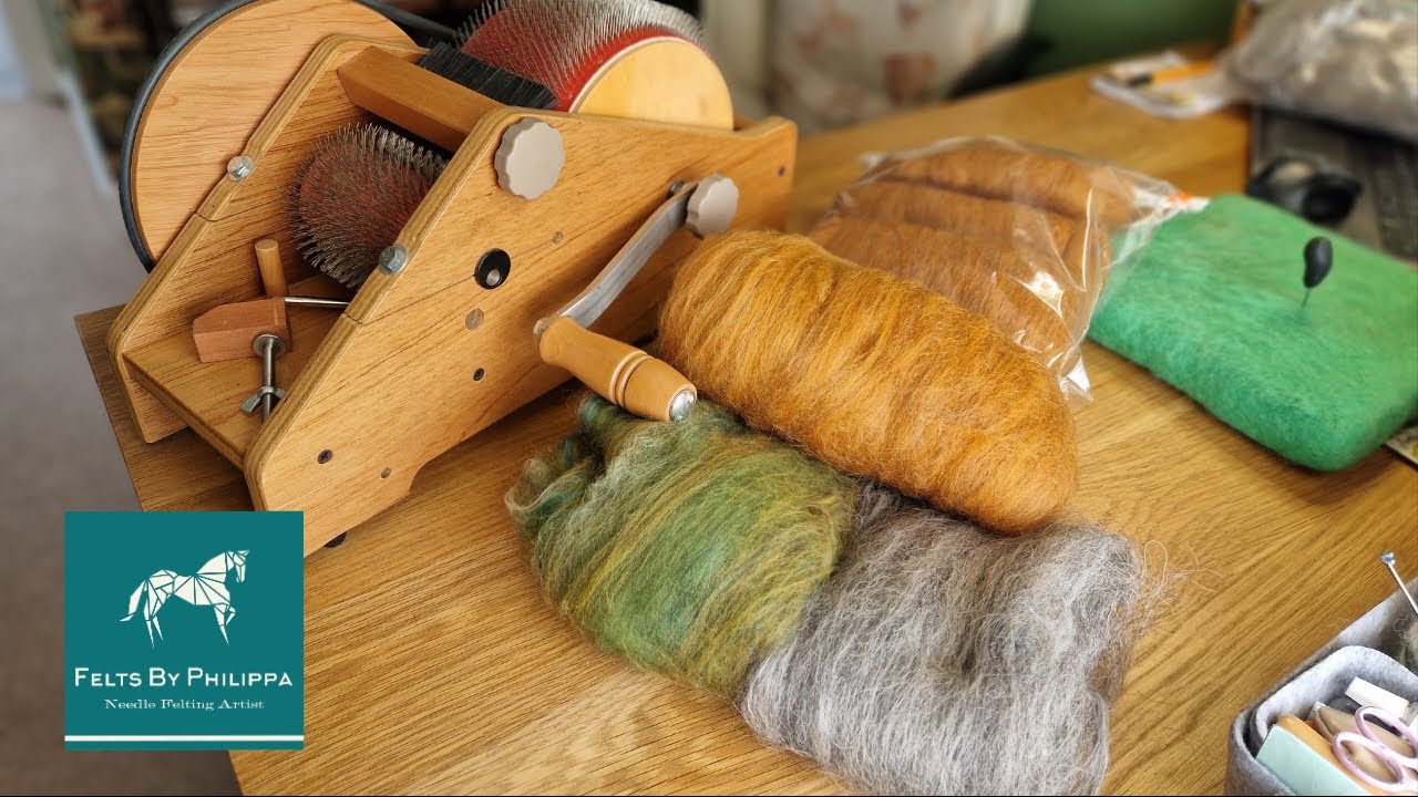 How am I getting on with my carding machine? What would you do if you had one?