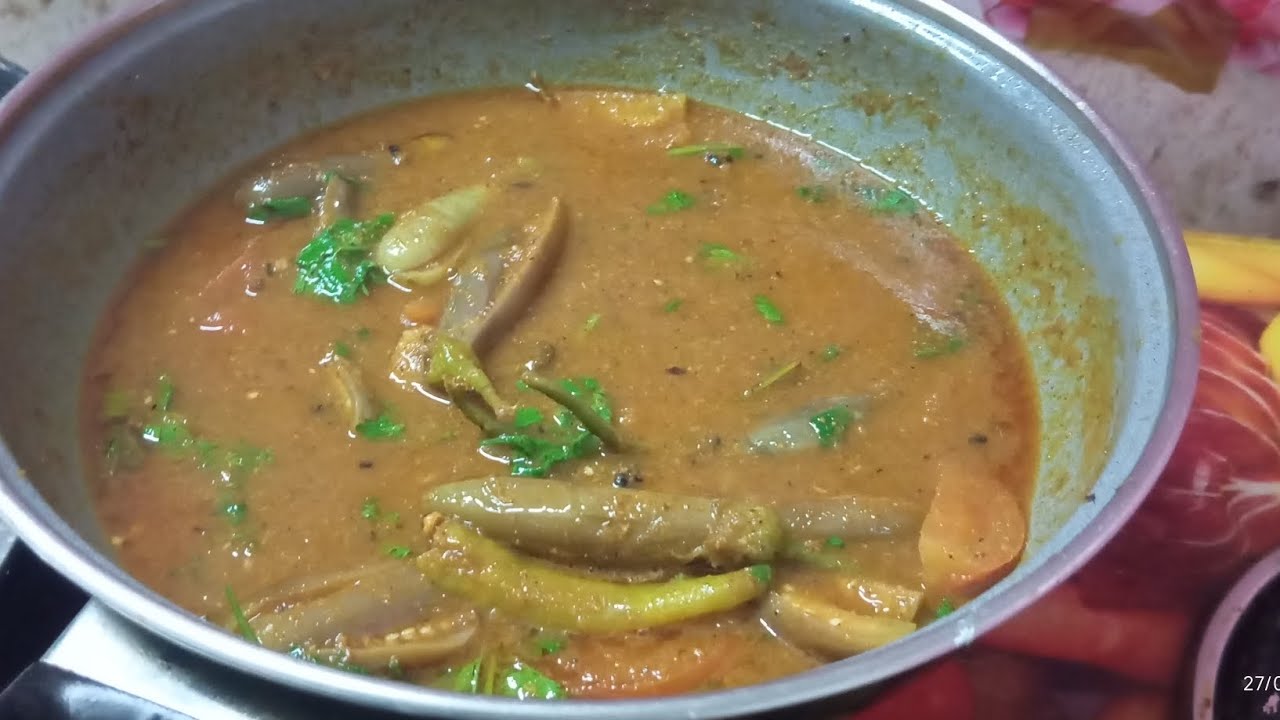 చాపల పులుసు లాంటి కూర #🍆brinjal #pulusu #yammey #food #viralvideos #🍆🍆🍆🍆9🌿🌶️🍅#👍👍👍👍🍲