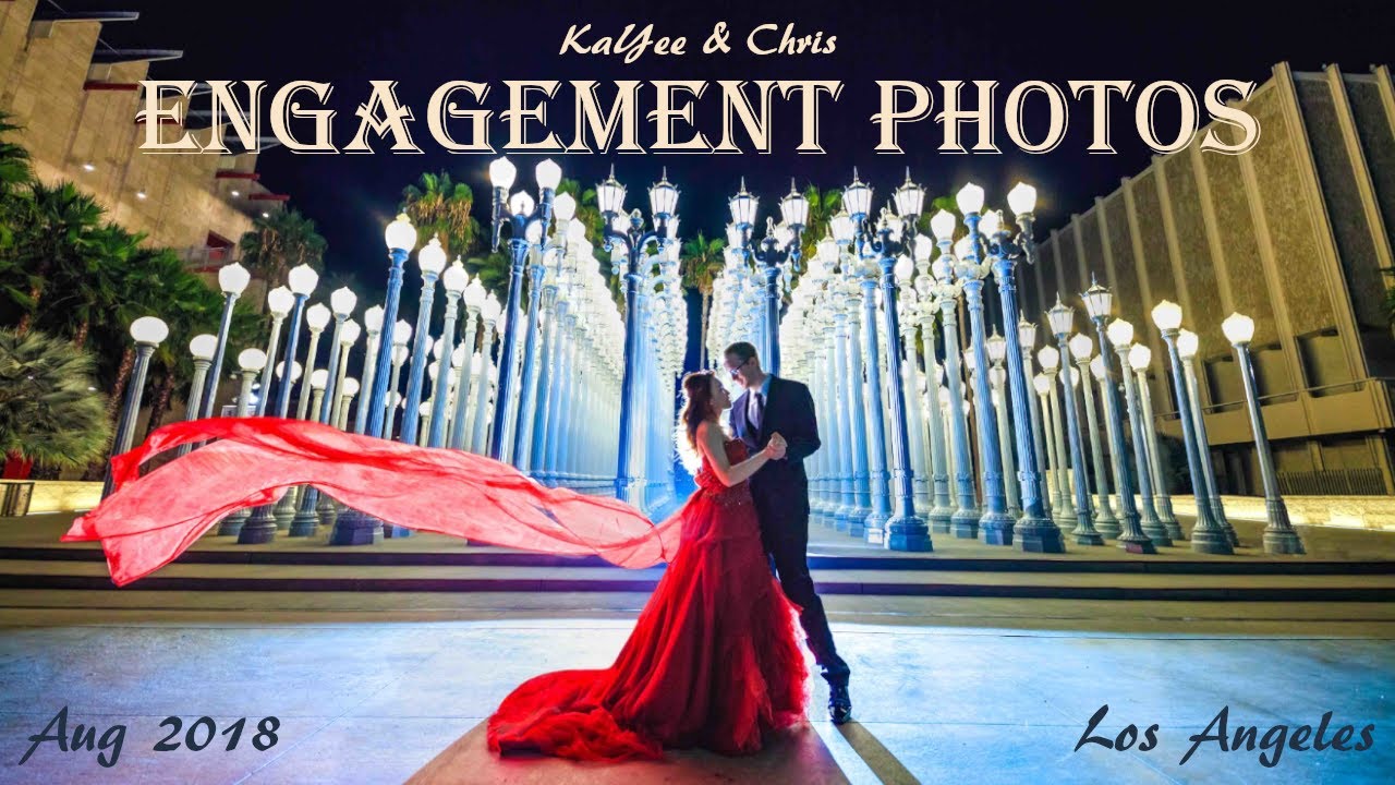 KaYee and Chris Engagement Photos | Outdoor Photography | Los Angeles California