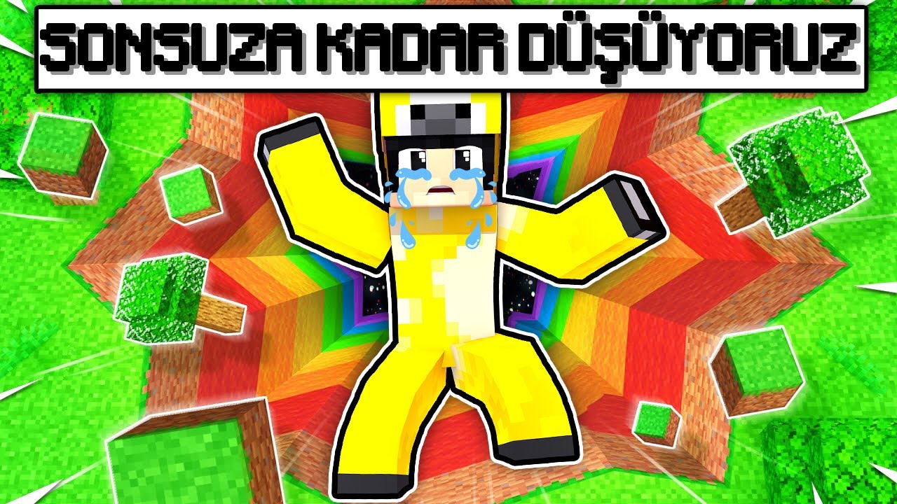 SONSUZA KADAR DÜŞÜYORUZ-Minecraft