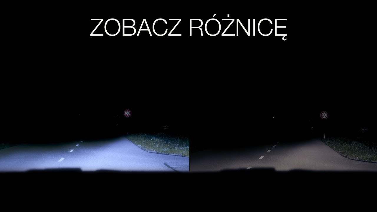 Wolisz bardziej niebieską barwę czy więcej światła na drodze ?