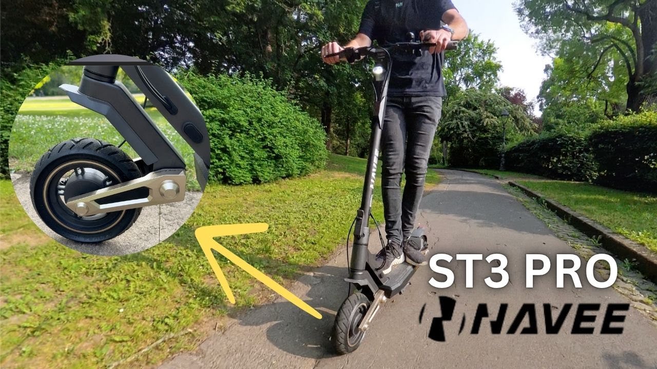 Navee ST3 Pro Review - E-Scooter mit Super-Federung im Test