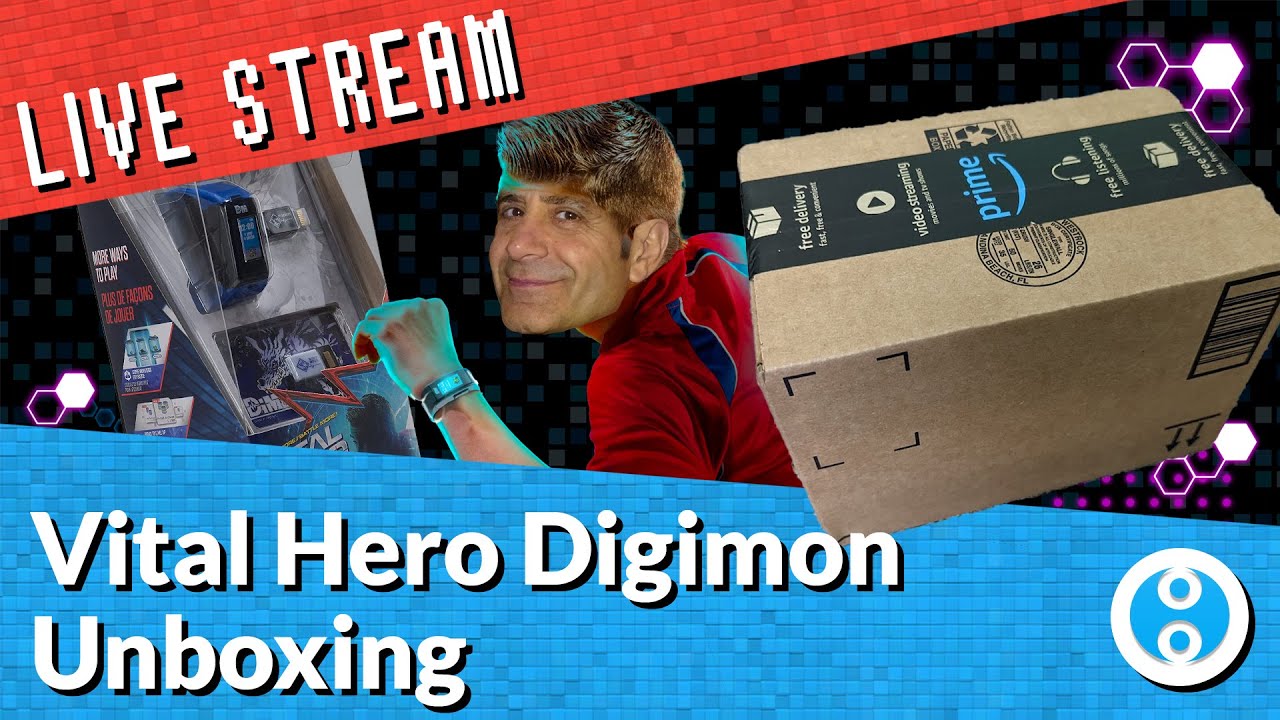 Vital Hero Digimon Unboxing - LIVE