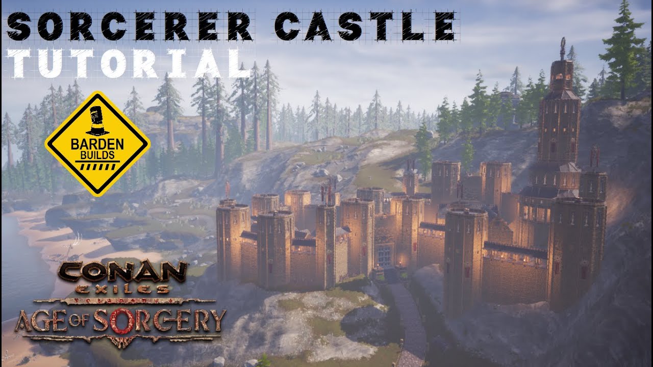 Conan Exiles: Sorcerer Castle (Обучение/Без модов)