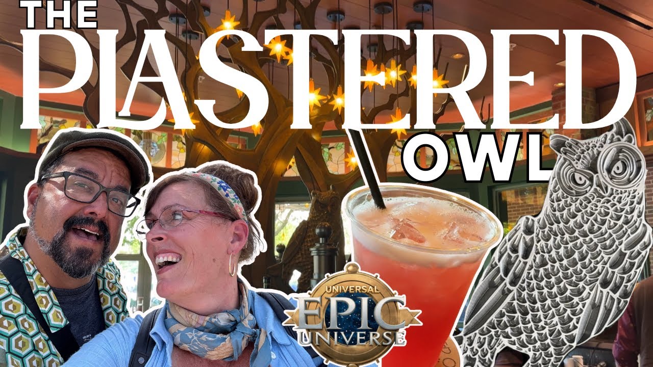 Is This Our FAVORITE Bar in Epic Universe – The Plastered Owl Review