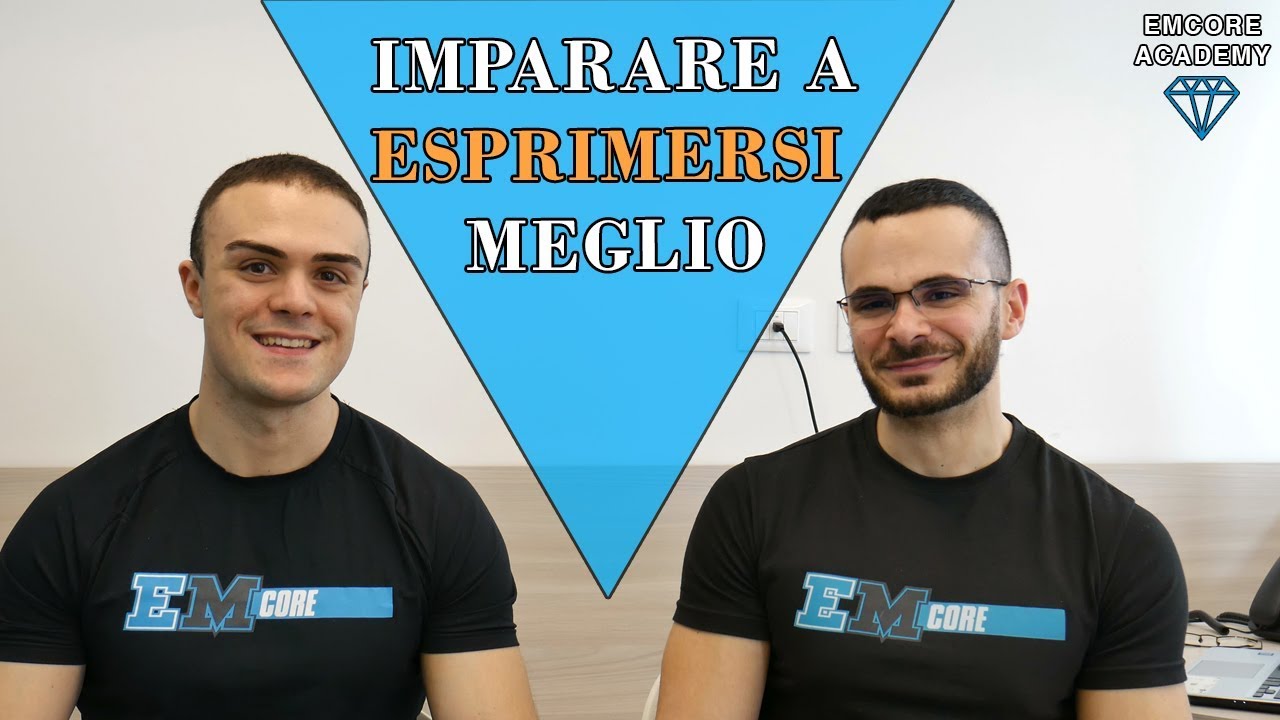 Imparare a esprimersi meglio