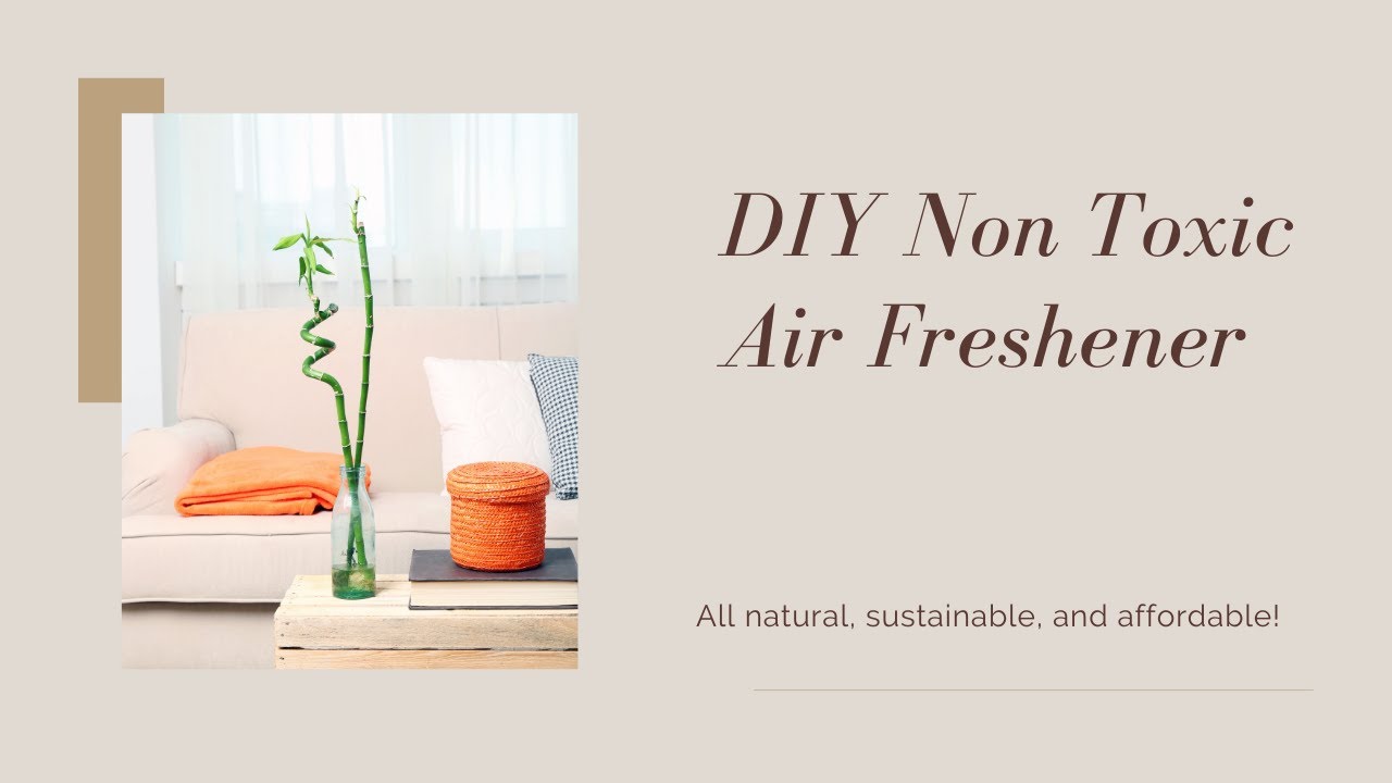 DIY: All natural air freshener (made with essential oils!)