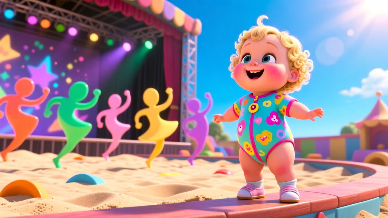 Baby&rsquo;s Sandbox Learning Fun 🏖️👶 Fun Playtime Song | Learn ABCs & Numbers for Kids