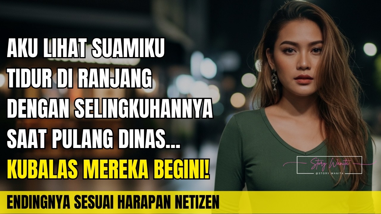 AKU LIHAT SUAMIKU TIDUR DI RANJANG DENGAN SELINGKUHANNYA SAAT PULANG DINAS... KUBALAS MEREKA BEGINI!